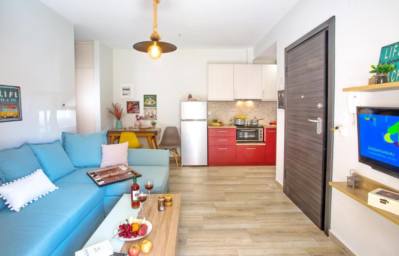 Myrsini'S Apartment Nea Peramos  Ngoại thất bức ảnh