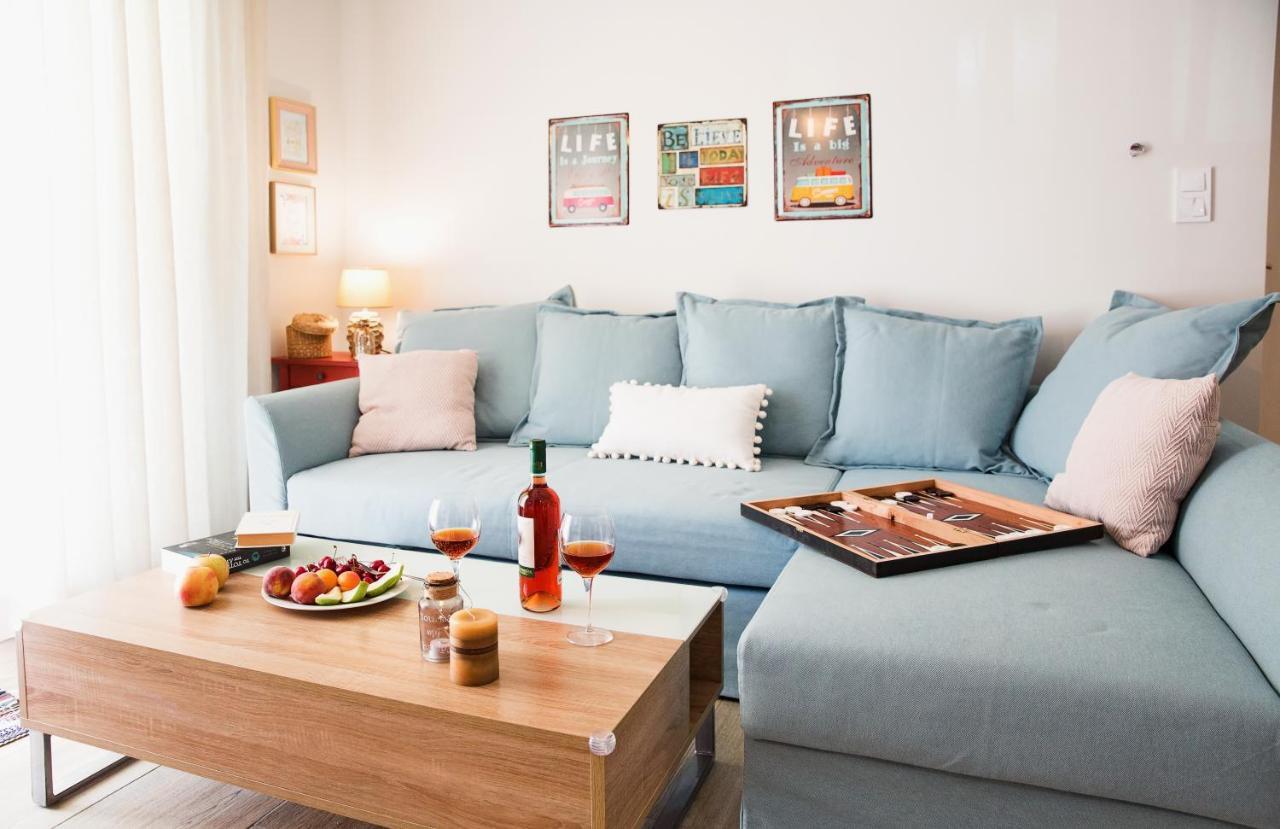 Myrsini'S Apartment Nea Peramos  Ngoại thất bức ảnh